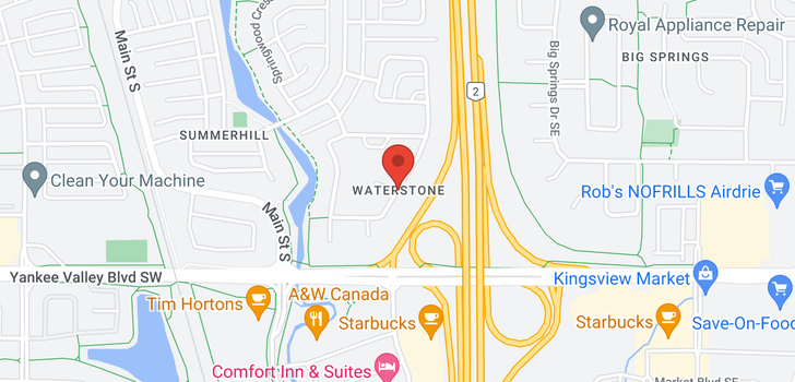 map of 56 WATERSTONE CR SE